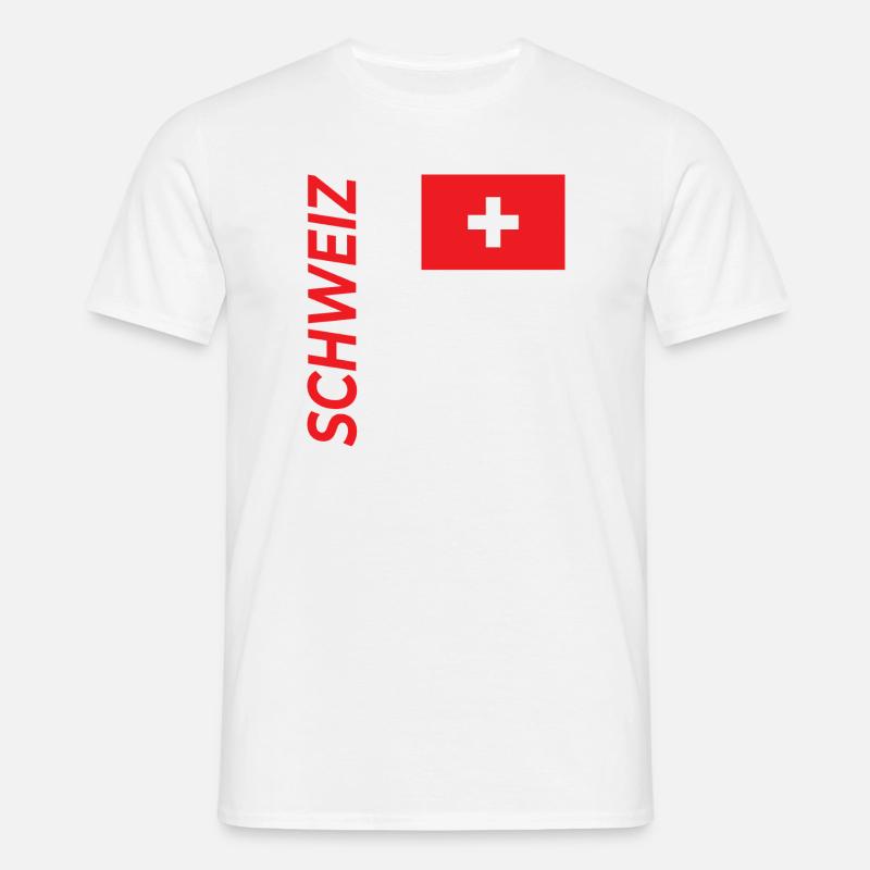 Genf - Männer T-Shirt - Weiß