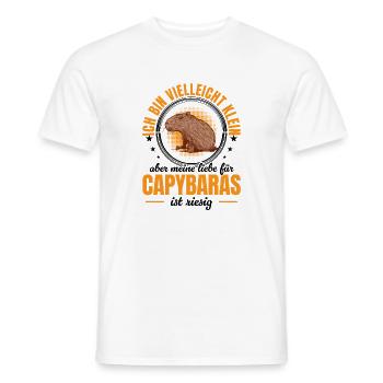 Le capybara géant de Capybara - T-shirt homme - blanc - Devant - AI Model Male 178 dark (178cm)