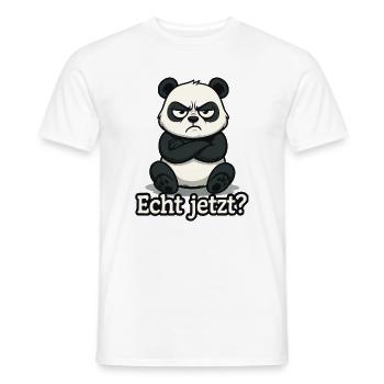 Panda Vraiment ? - T-shirt homme - blanc - Devant - AI Model Male 178 dark (178cm)