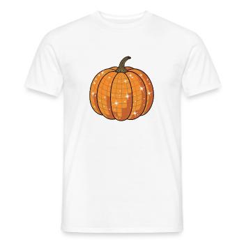 Citrouille Étincelante Mosaïque - T-shirt homme - blanc - Devant - AI Model Male 178 dark (178cm)