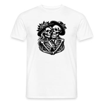 Paar des Grauens - Männer T-Shirt - Weiß - Vorne - AI Model Male 178 dark (178cm)