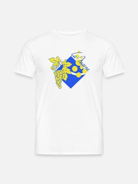Logo revisited the Marne - Men's T-Shirt - white