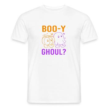 Halloween Gender Reveal - Männer T-Shirt - Weiß - Vorne - AI Model Male 178 dark (178cm)