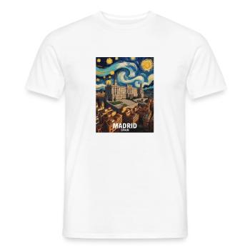 Madrid - Männer T-Shirt - Weiß - Vorne - AI Model Male 178 dark (178cm)