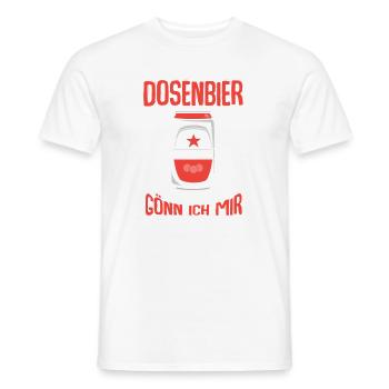 Amateurs de bière Dicton de bière Buveurs de bière Alcool - T-shirt homme - blanc - Devant - AI Model Male 178 dark (178cm)