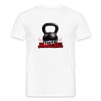 Jingle Bell - Kettlebell - T-shirt homme - blanc - Devant - AI Model Male 178 dark (178cm)