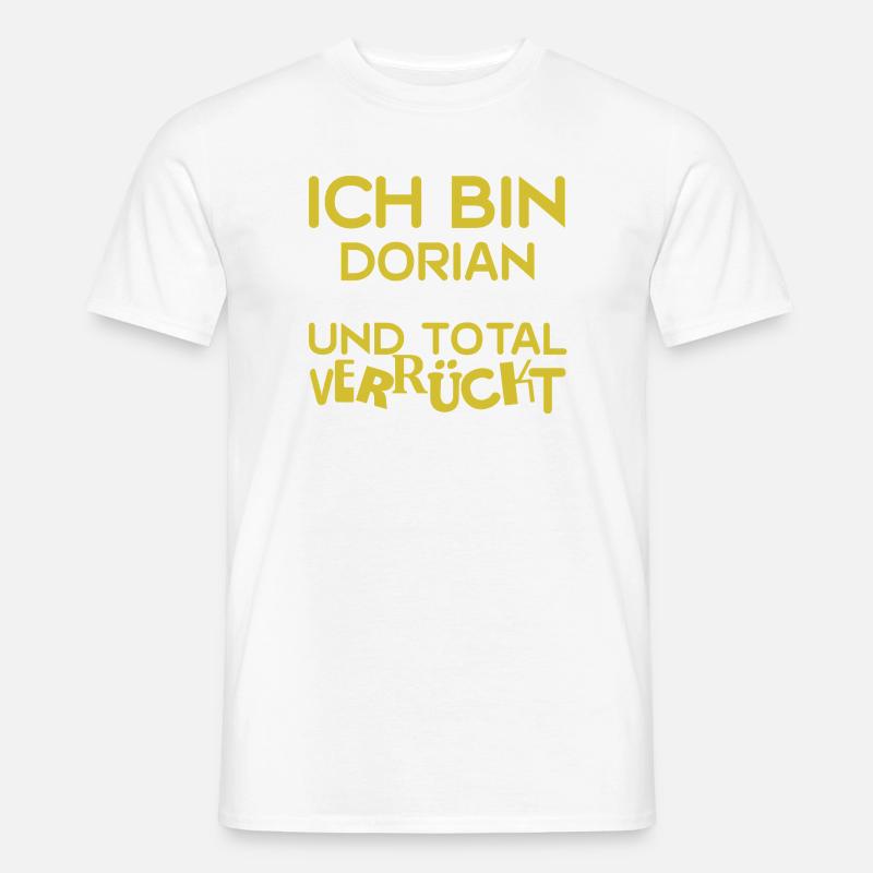 Dorian Dorian - Männer T-Shirt - Weiß