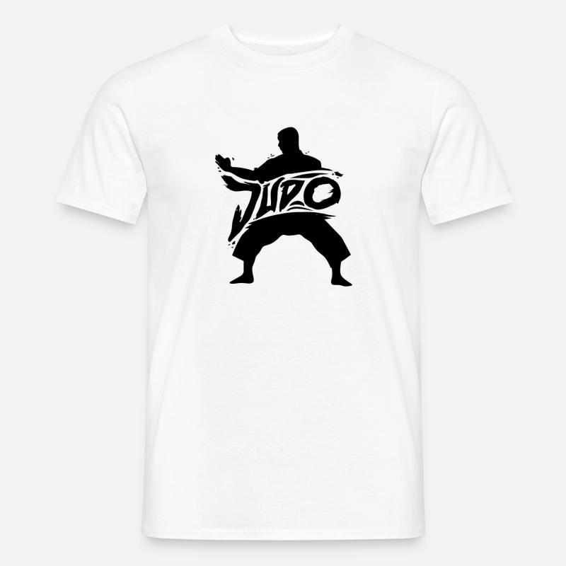 Judp - Männer T-Shirt - Weiß