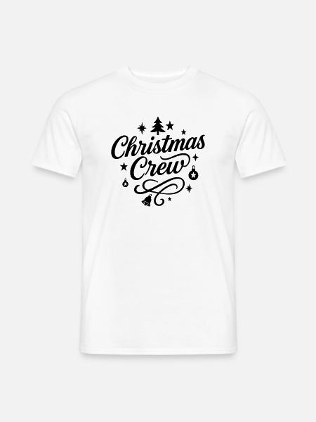 Christmas Crew Party - Men's T-Shirt - white