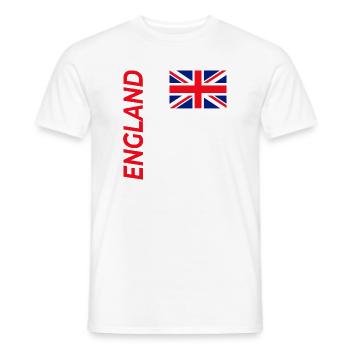 Manchester - Men's T-Shirt - white - Front - AI Model Male 178 dark (178cm)