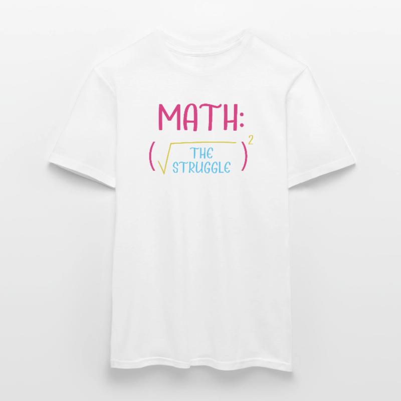 Math Math Math Professeur de mathématiques Mathématicien T-shirt homme