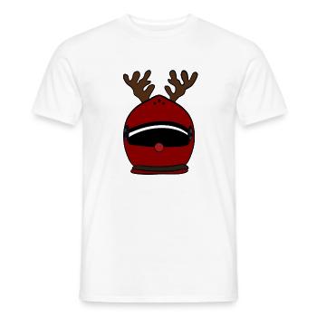 Noël - T-shirt homme - blanc - Devant - AI Model Male 178 dark (178cm)
