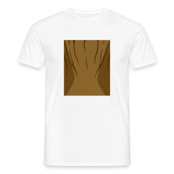 Horse Belly Lazy Halloween Costume Funny Animal - Men's T-Shirt - white - Front - AI Model Male 178 dark (178cm)