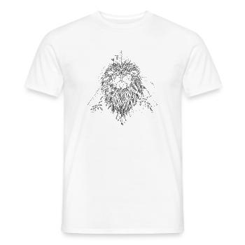 Leo Leo - Signed - Men's T-Shirt - white - Front - AI Model Male 178 dark (178cm)