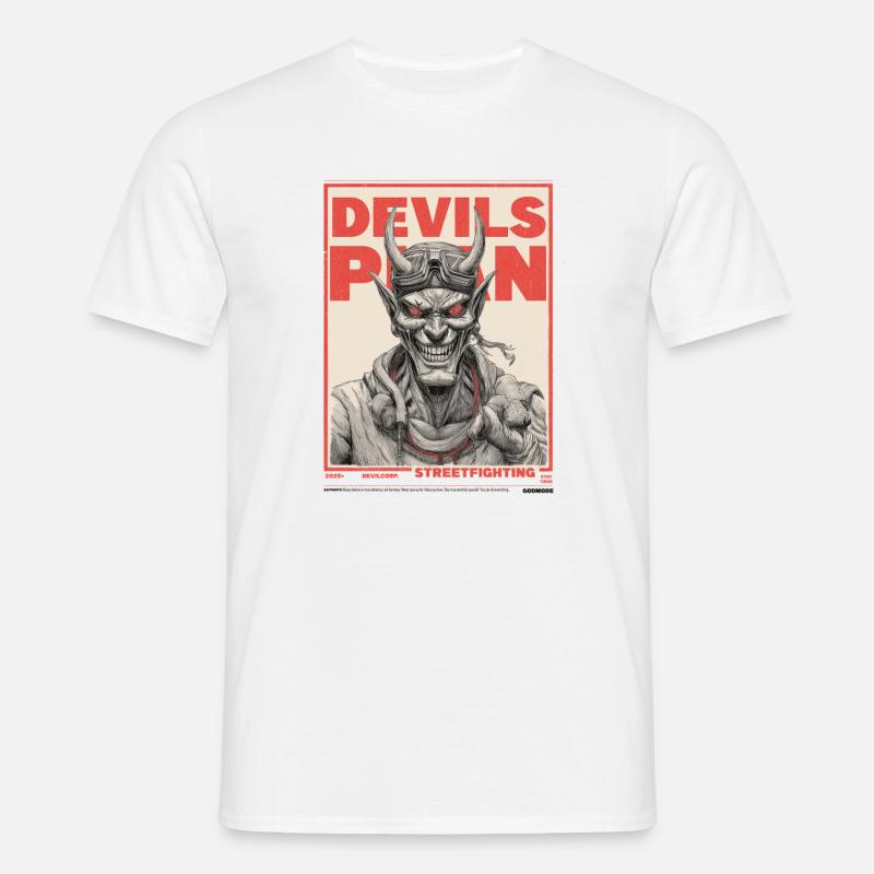 Devil's Plan - Men's T-Shirt - white