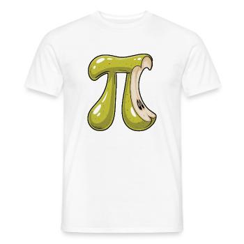 Poire Pi Vert Math - T-shirt homme - blanc - Devant - AI Model Male 178 dark (178cm)