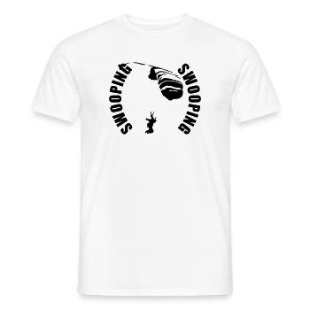 Piqué - T-shirt homme - blanc - Devant - AI Model Male 178 dark (178cm)