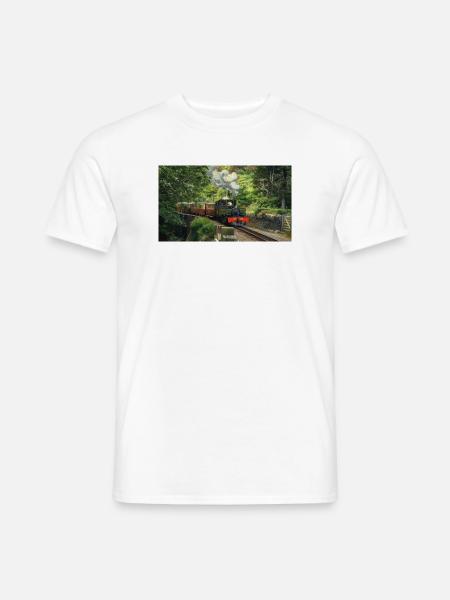 Ffestiniog Idyll - Men's T-Shirt - white