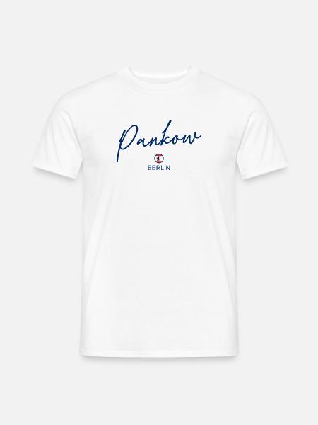 Pankow - Berlin Flag - Berlin Bear - Berlinerin - Men's T-Shirt - white