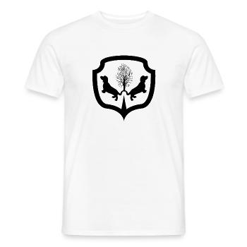 Dackel - Männer T-Shirt - Weiß - Vorne - AI Model Male 178 dark (178cm)