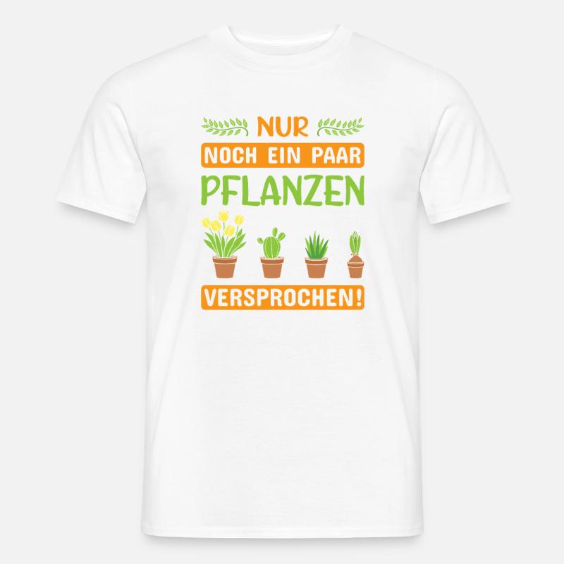 Garten Gärtner Gärtnern Gartenarbeit Gartenarbeit - Männer T-Shirt - Weiß