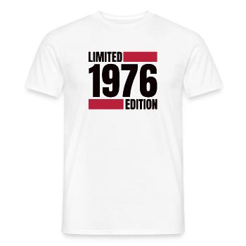 Edition limitée 1976 – Original depuis '76 - T-shirt homme - blanc - Devant - AI Model Male 178 dark (178cm)