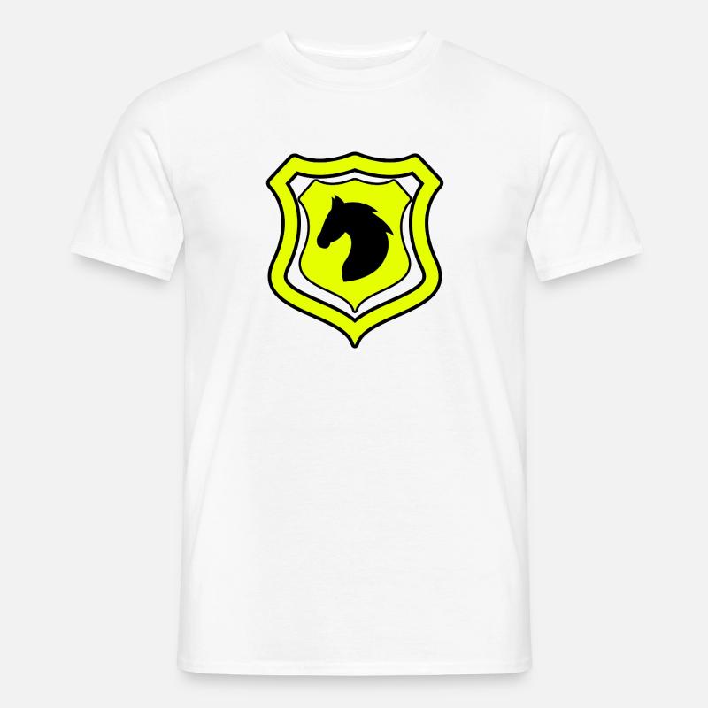 Pferde - Männer T-Shirt - Weiß