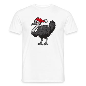 Bouquet Christmas - Men's T-Shirt - white - Front - AI Model Male 178 dark (178cm)