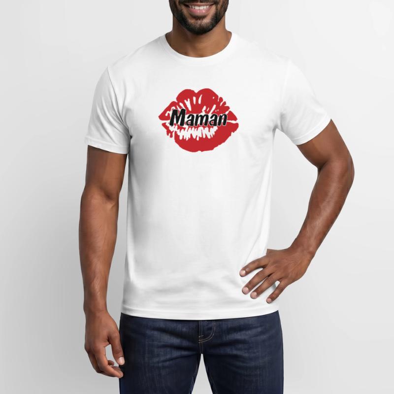 Mama Ich liebe dich – Muttertag Männer T-Shirt