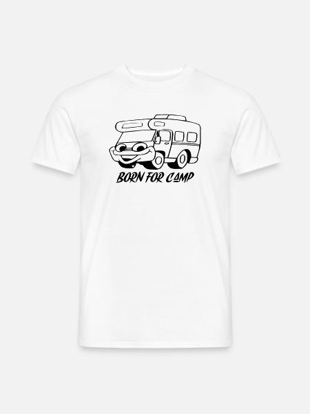 Born for Camp - Men's T-Shirt - white