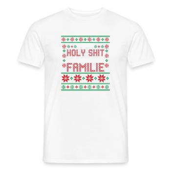 Weihnachtsmann Weihnachtszeit Weihnachts - Männer T-Shirt - Weiß - Vorne - AI Model Male 178 dark (178cm)