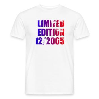 20e anniversaire Edition limitée 12/2005 - T-shirt homme - blanc - Devant - AI Model Male 178 dark (178cm)