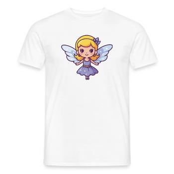 Fée Doux Bébé Conte de Fées - T-shirt homme - blanc - Devant - AI Model Male 178 dark (178cm)