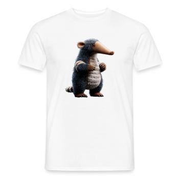 Ameisenbär Tamandua Anteater Große Ameisenbären - Männer T-Shirt - Weiß - Vorne - AI Model Male 178 dark (178cm)