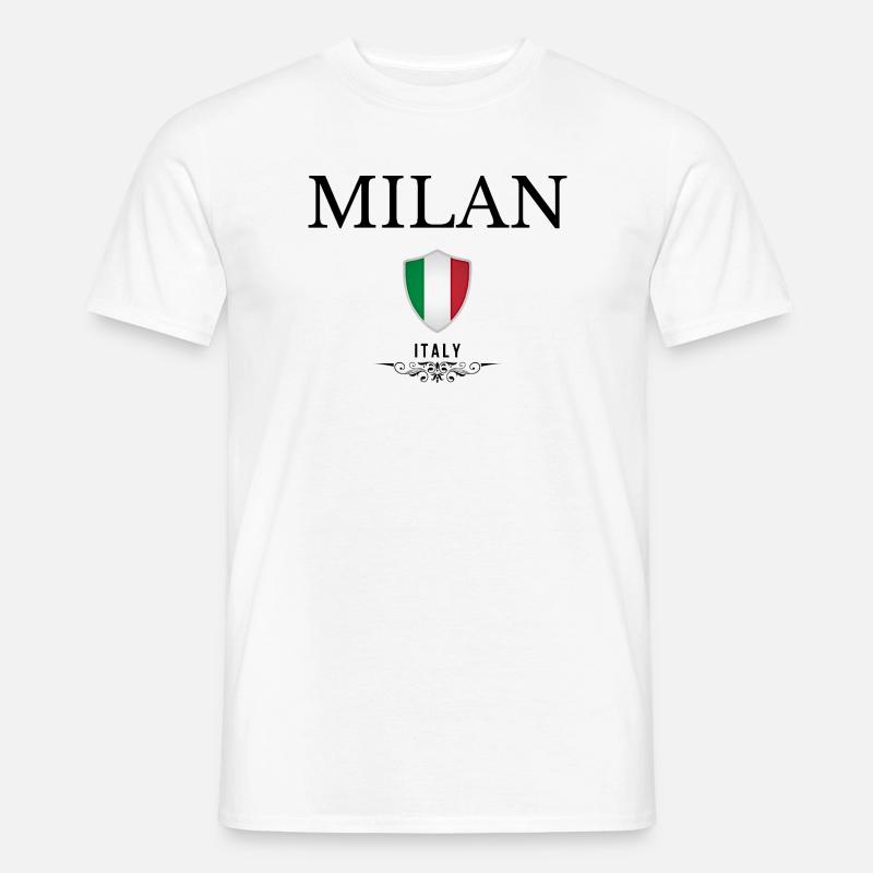 Ich liebe Mailand, Souvenir Mailand. - Männer T-Shirt - Weiß