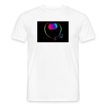 Trickster Too süßes Poster - Männer T-Shirt - Weiß - Vorne - AI Model Male 178 dark (178cm)