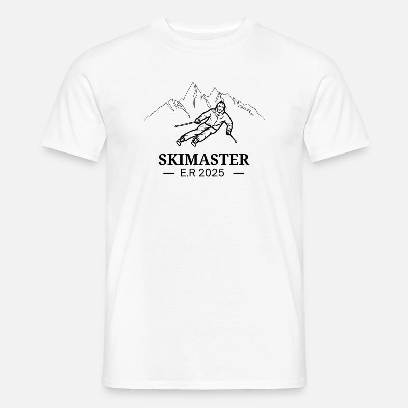 SKIMASTER - Männer T-Shirt - Weiß