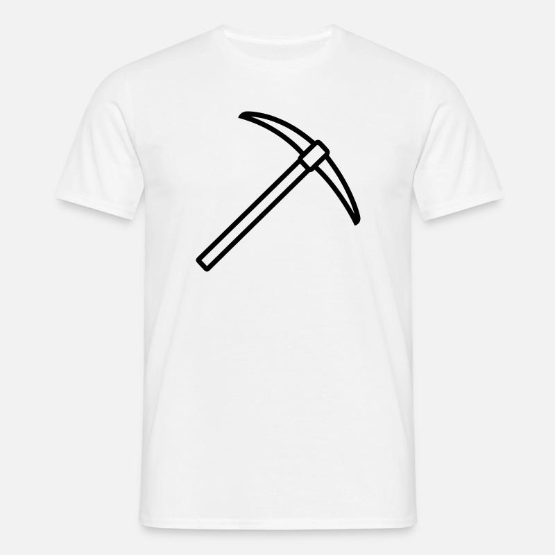 Eispickel - Männer T-Shirt - Weiß