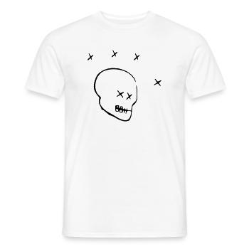 DIXON - Männer T-Shirt - Weiß - Vorne - AI Model Male 178 dark (178cm)