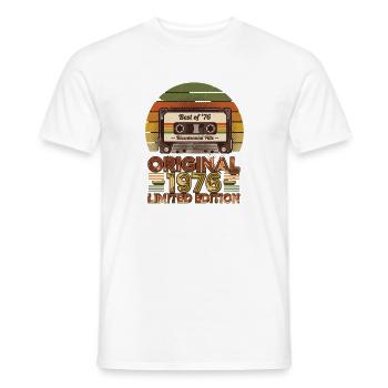 Édition Originale Édition Limitée 1976 Meilleur des 76 - T-shirt homme - blanc - Devant - AI Model Male 178 dark (178cm)