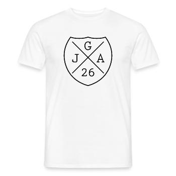 Jga 2026 Bachelor Party - Men's T-Shirt - white - Front - AI Model Male 178 dark (178cm)