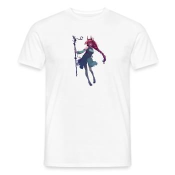 Mage - T-shirt homme - blanc - Devant - AI Model Male 178 dark (178cm)