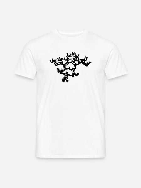 Parachuting - Men's T-Shirt - white
