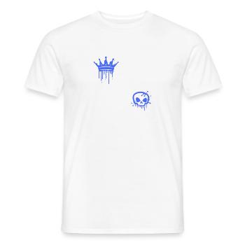 Édition Chef 1955 Déclaration du 70e anniversaire - T-shirt homme - blanc - Devant - AI Model Male 178 dark (178cm)