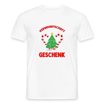 Noël du Père Noël - T-shirt homme - blanc - Devant - AI Model Male 178 dark (178cm)