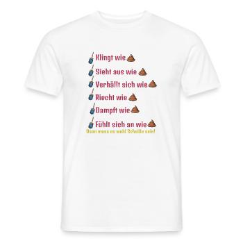 Klingt wie, Sieht aus wie ... - Männer T-Shirt - Weiß - Vorne - AI Model Male 178 dark (178cm)
