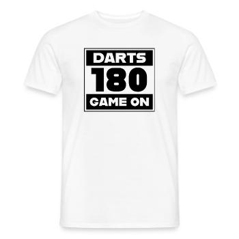 Dart, Darts_Startnummer - T-shirt homme - blanc - Devant - AI Model Male 178 dark (178cm)