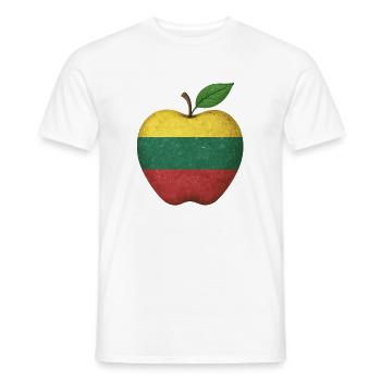 Litauen - Männer T-Shirt - Weiß - Vorne - AI Model Male 178 dark (178cm)