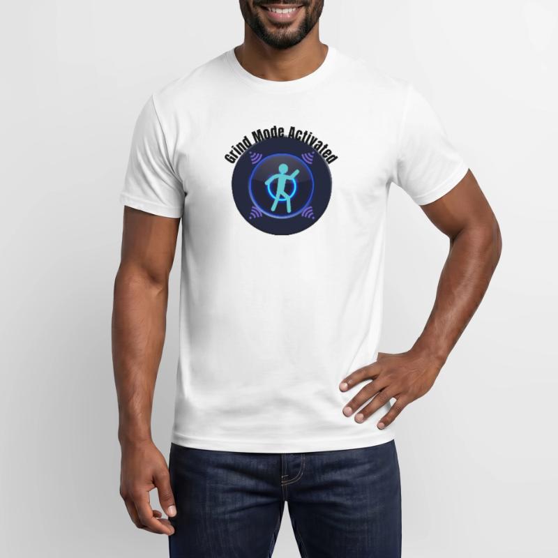 Mode grind activé – Graphique de motivation et de concentration T-shirt homme