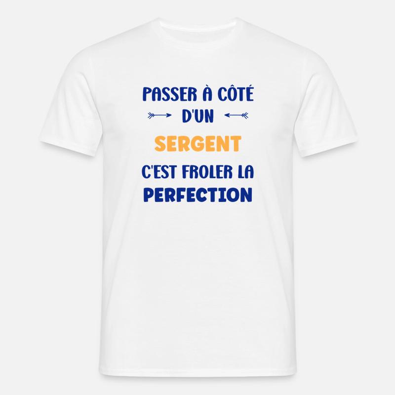 Sergeant - Men's T-Shirt - white